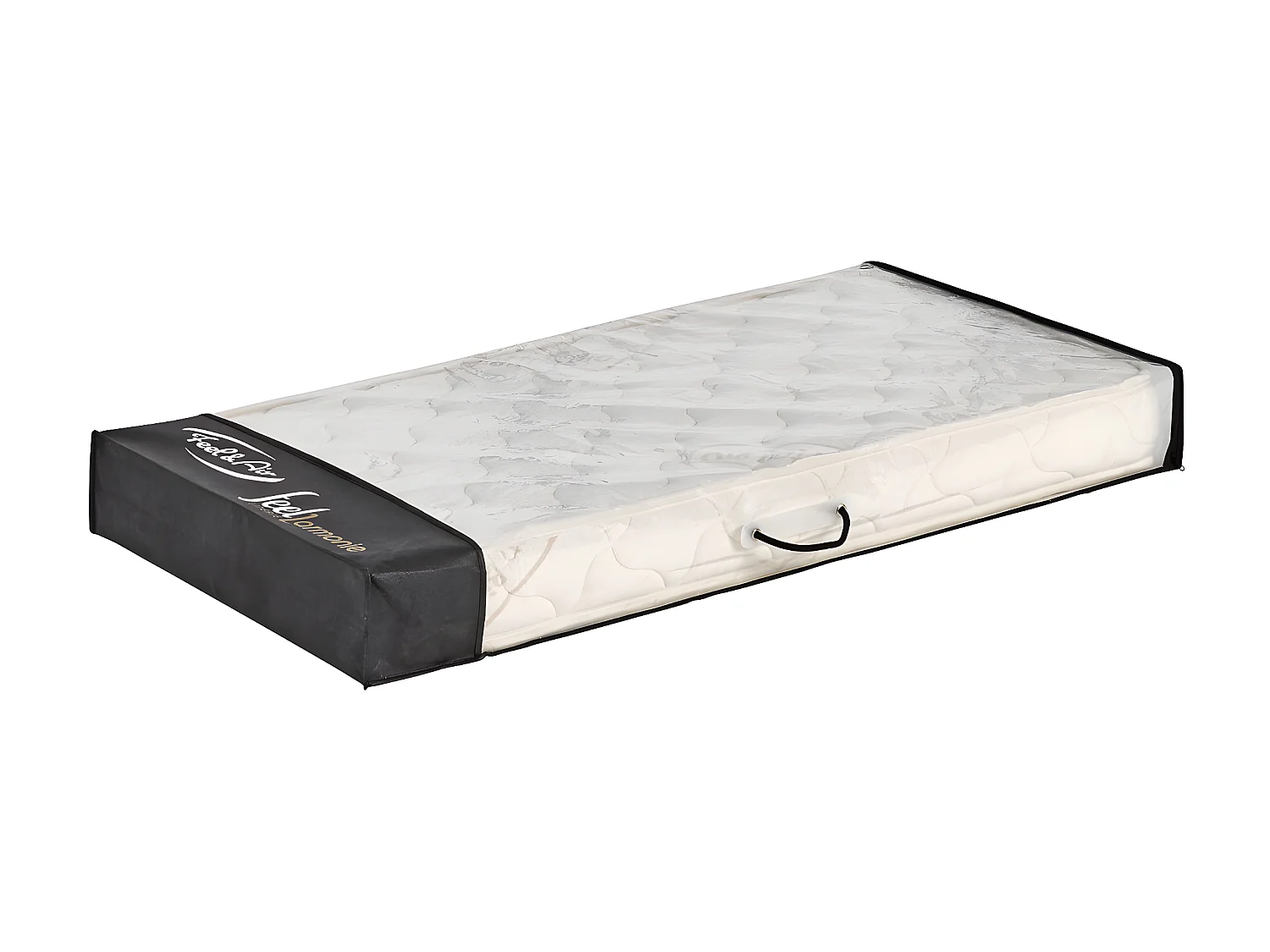 Housse de rangement de matelas bébé 70x140 cm pvc transparent SOMNUM