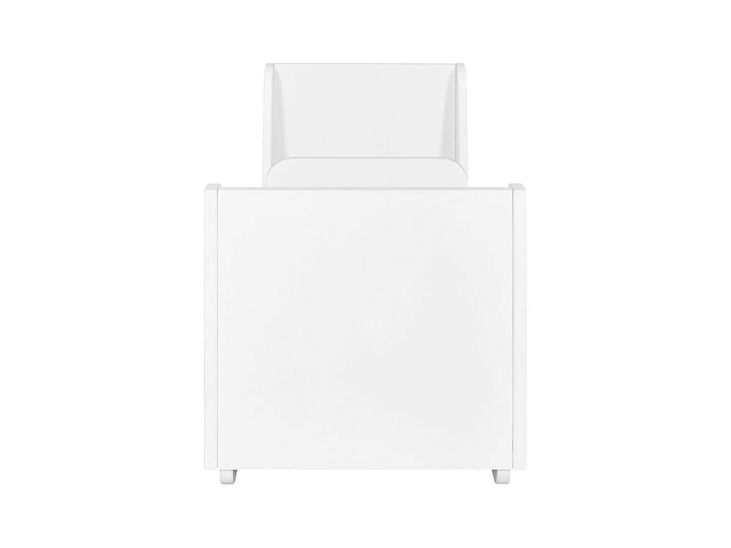 Etagere empilable  panneaux de fibres blanc PIKI