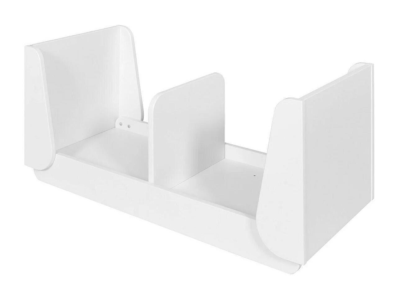 Etagere empilable  panneaux de fibres blanc PIKI