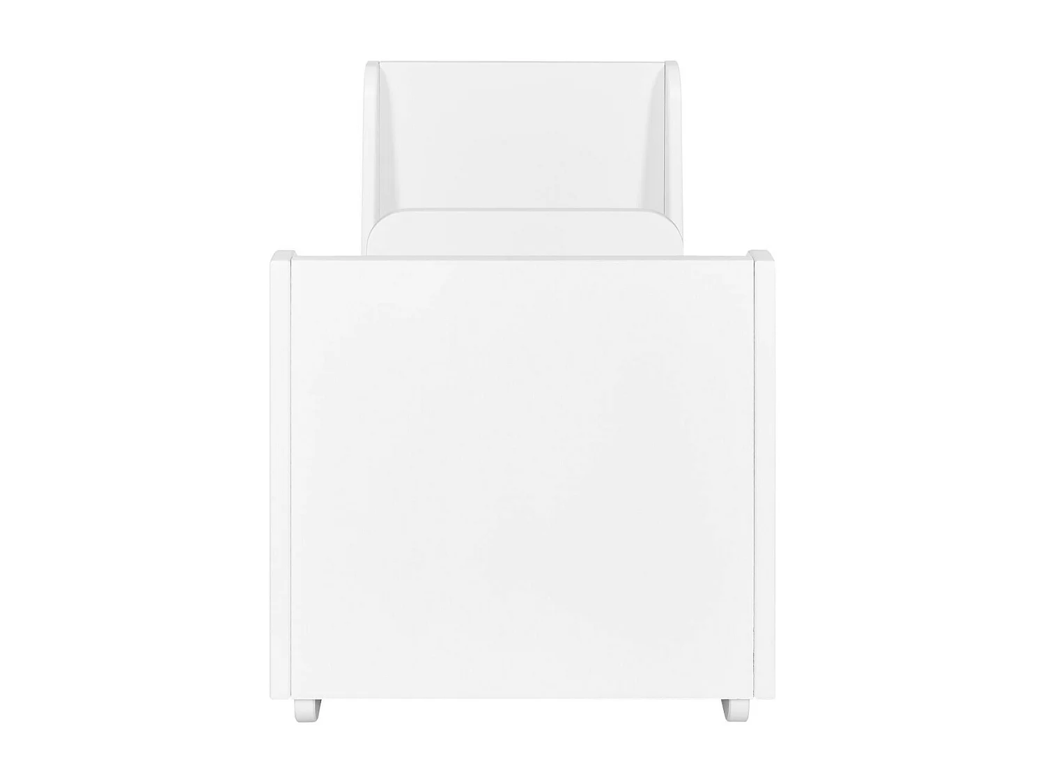 Etagere empilable  panneaux de fibres blanc PIKI