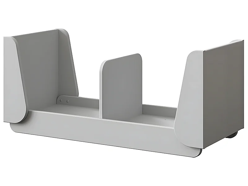 Etagere empilable  panneaux de fibres gris PIKI