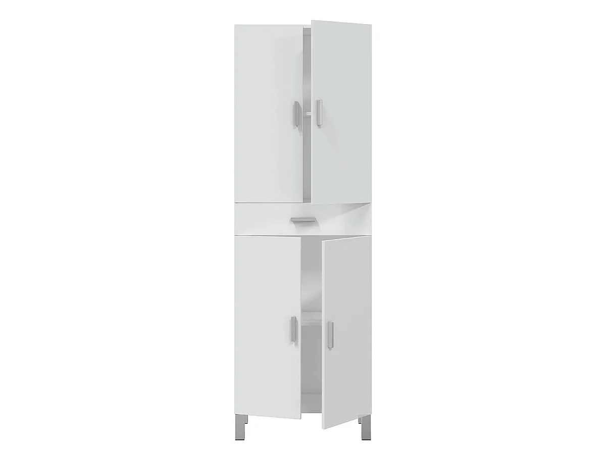 Columna Aruba para baño - 4 puertas + 1 cajón