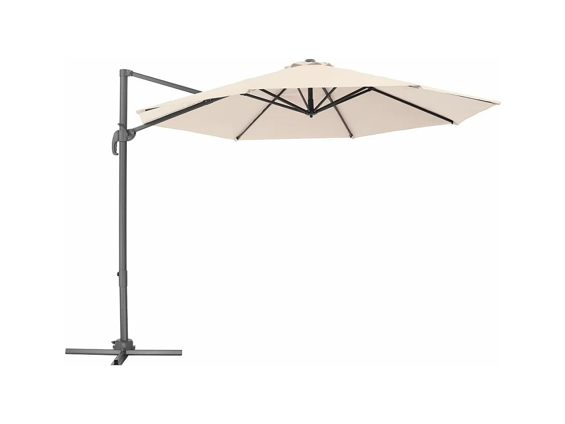 Sombrilla 300 cm beige para muebles de jardín 2208123