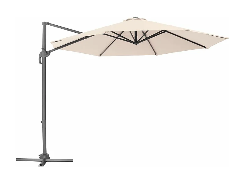 Parasol 300 cm beige beige 372 x 300 x 250 cm 2208123