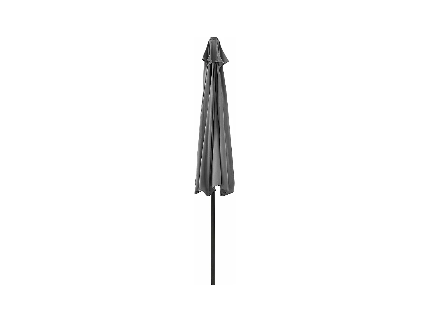 Demi parasol de terrasse grise 300 x 150 x 230 cm 03_0001611