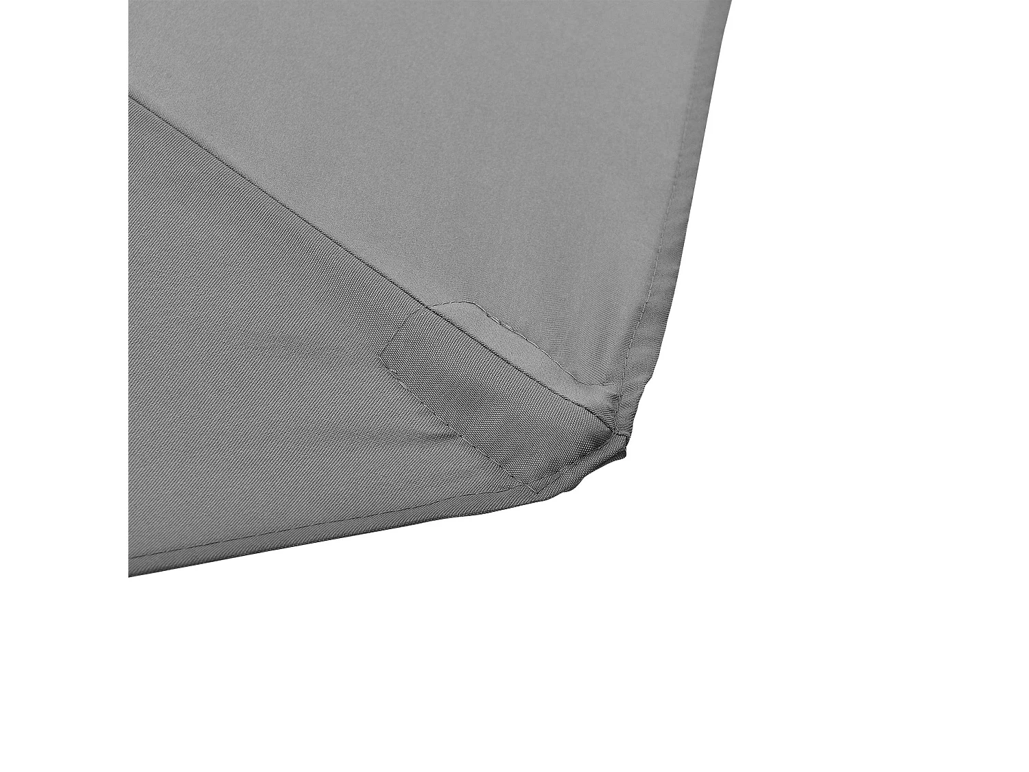 Ombrellone da balcone e terrazzo mezzo poliestere 300 cm grigio 03_0001611