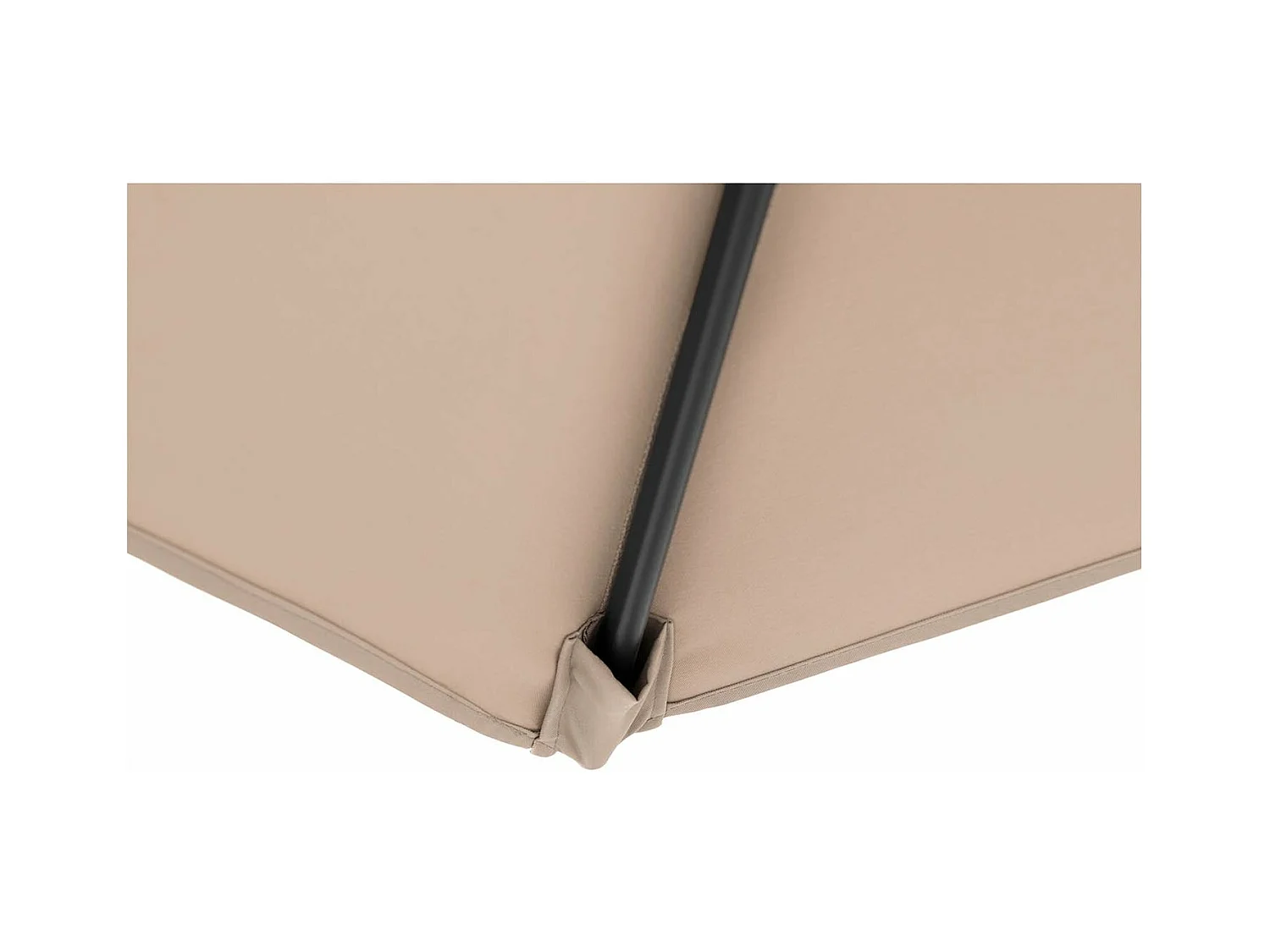 Sombrilla rectangular desplazada 250 x 250 cm inclinable crema 14_0007585