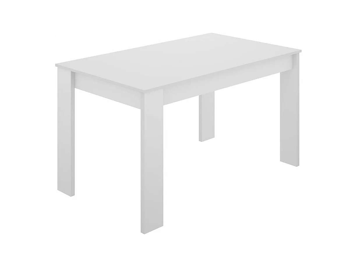 Mesa de comedor Sami blanco 76,9x136,5x81 cm