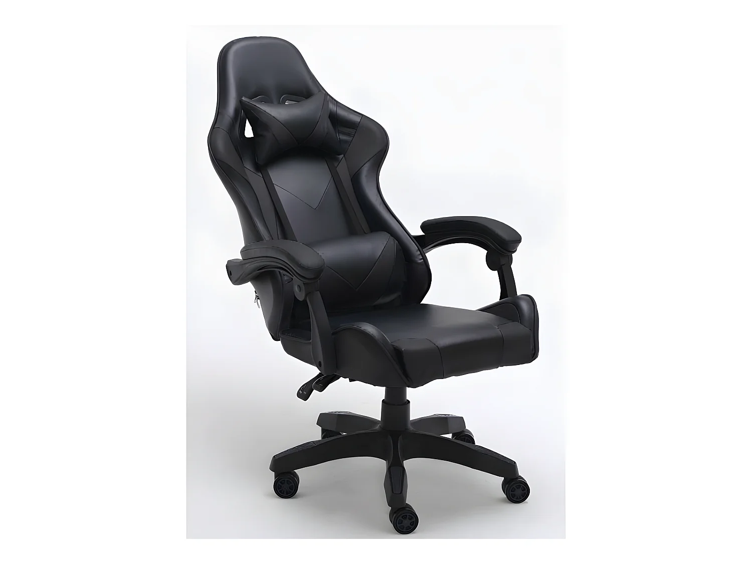 KRAFT - Fauteuil gamer style moderne bureau - 66x62x115 - Réglable en hauteur - Chaise de bureu