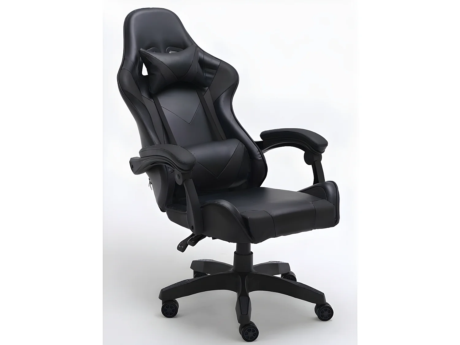 KRAFT - Fauteuil gamer style moderne bureau - 66x62x115 - Réglable en hauteur - Chaise de bureu