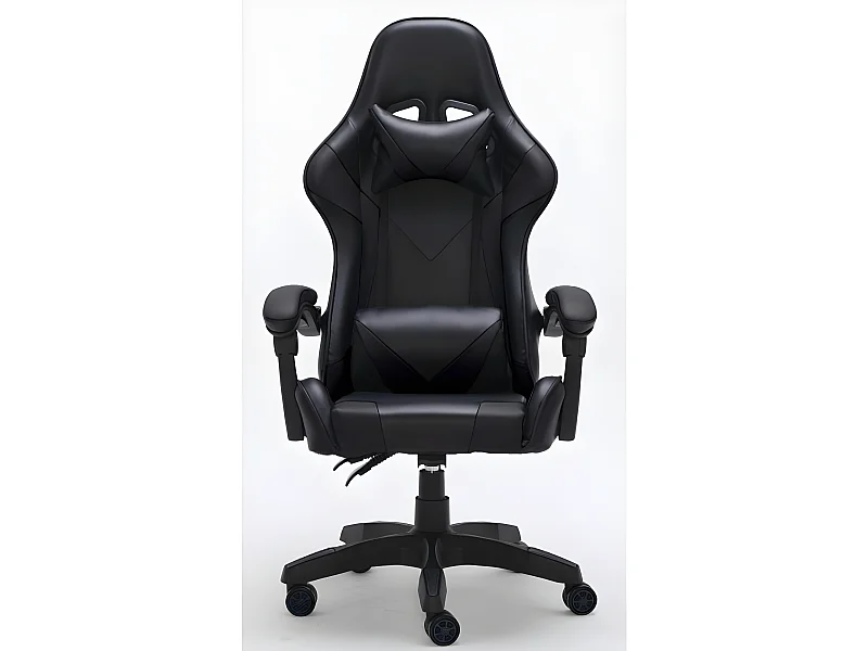 KRAFT - Fauteuil gamer style moderne bureau - 66x62x115 - Réglable en hauteur - Chaise de bureu