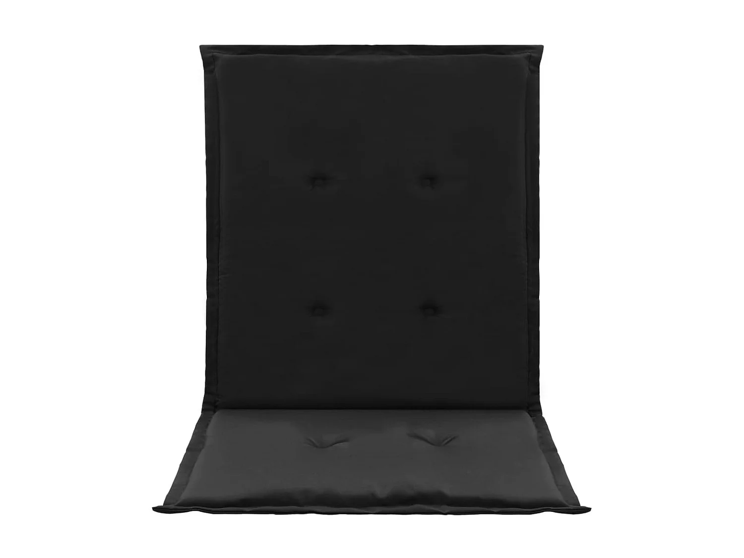 lot de 2 coussins noire 100 x 50 x 3 cm DEC021688