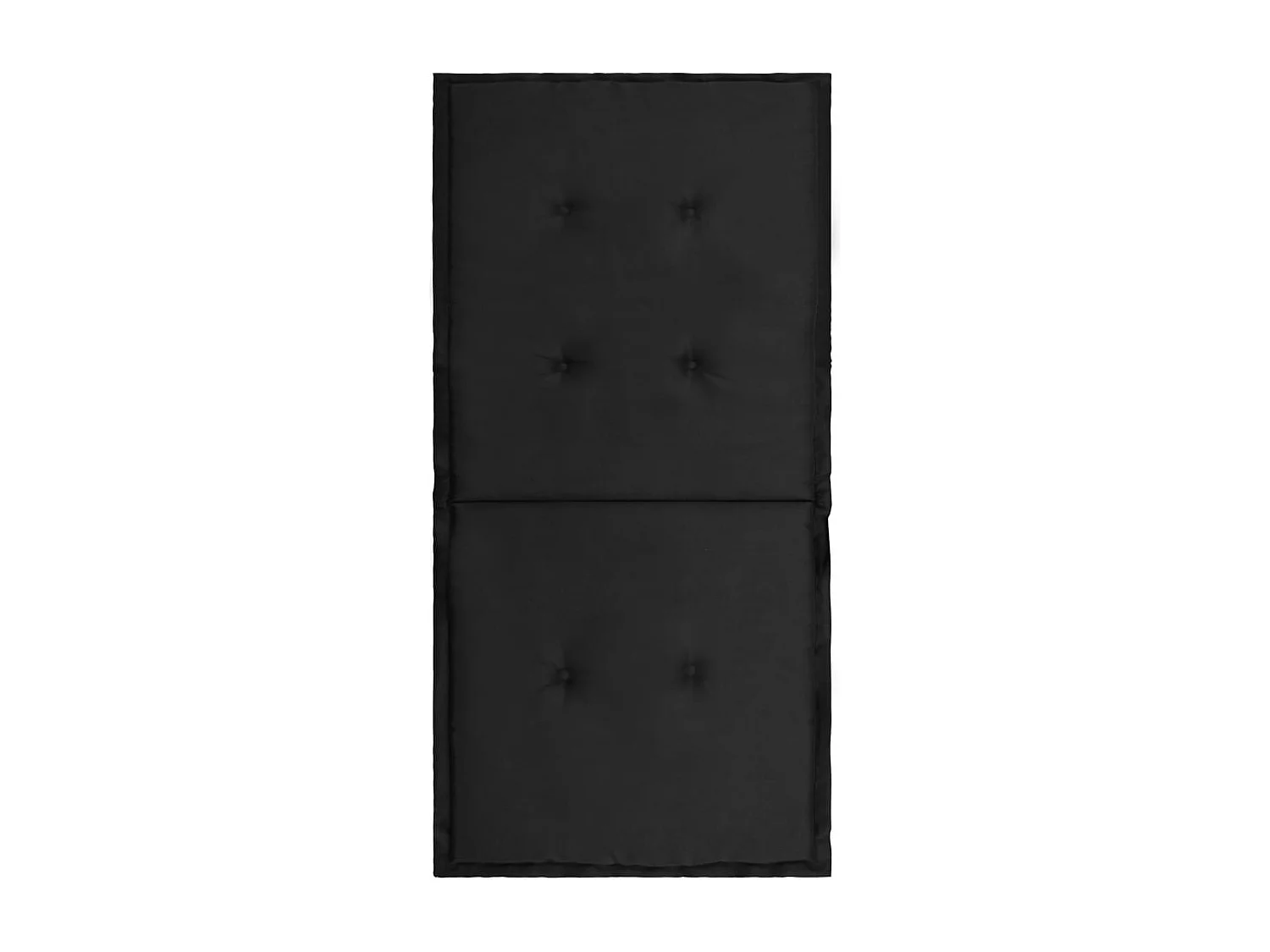 lot de 2 coussins noire 100 x 50 x 3 cm DEC021688