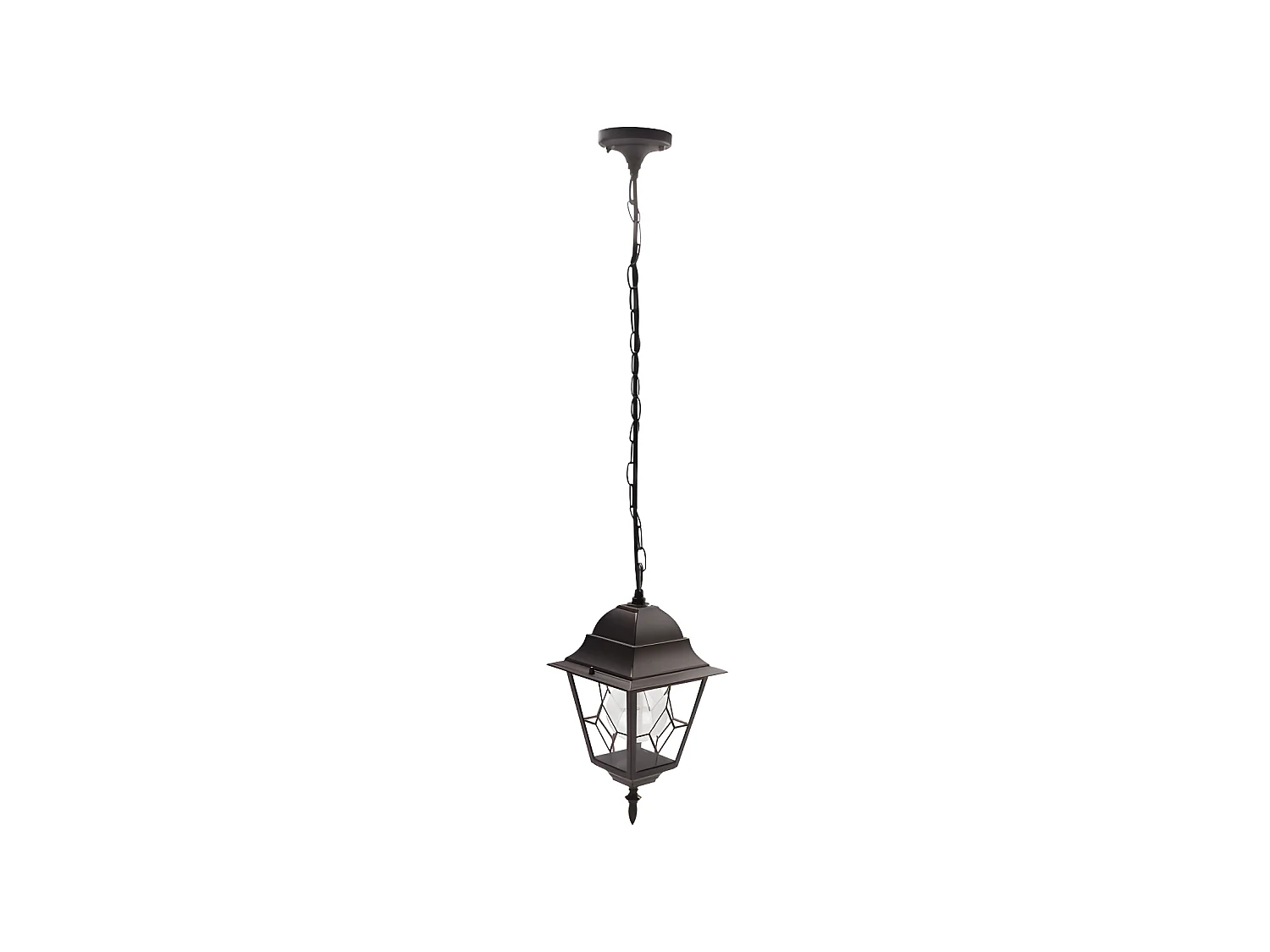 Extérieur Pendentif Aluminium Bootes Marron Ip44 FABRILAMP