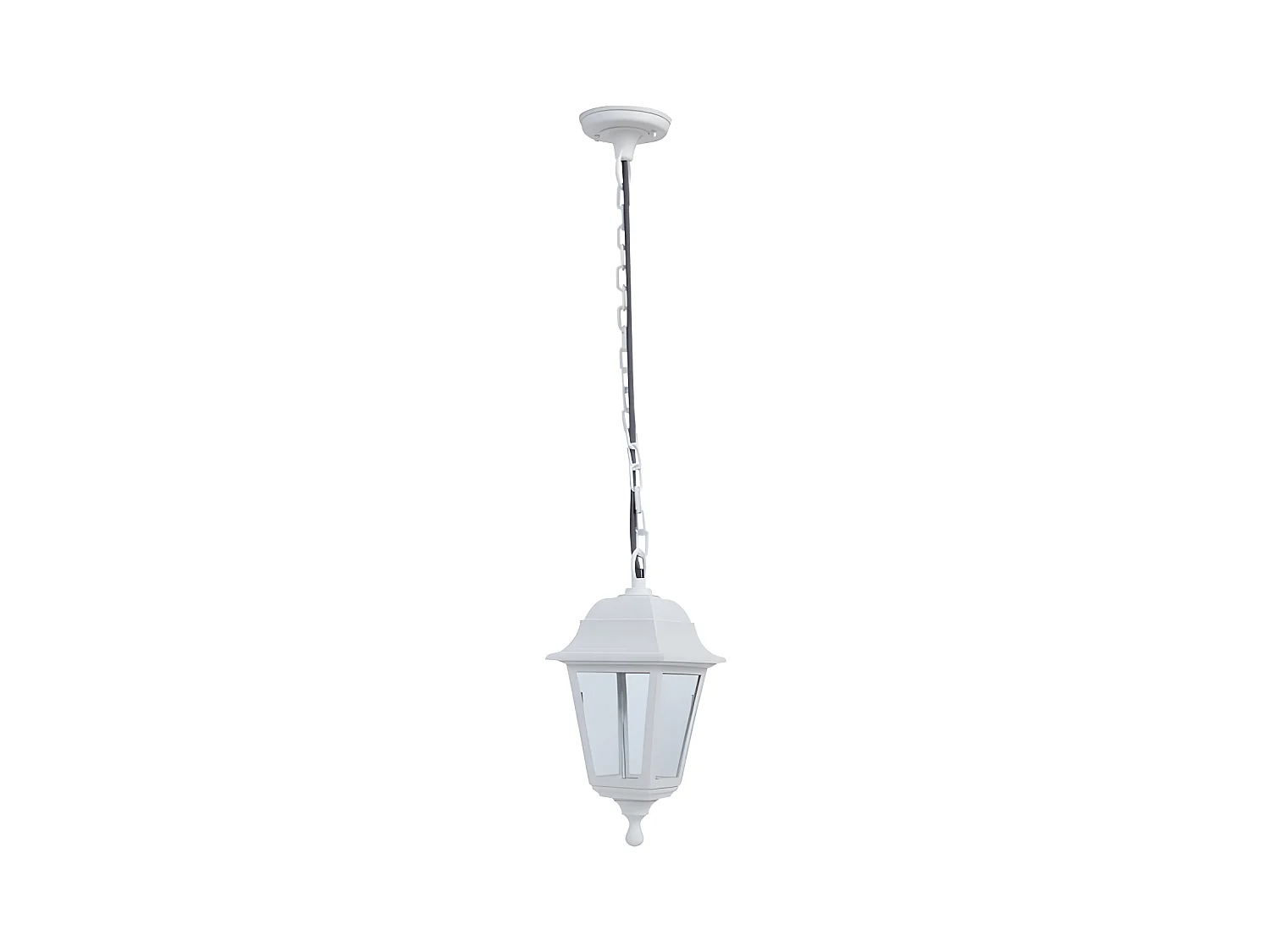 Plafonnier Blanc pour Extérieur de la série Albahaca avec Ip44 de FABRILAMP