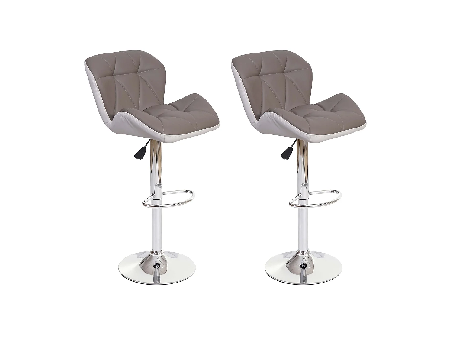2x tabourets de bar grise 44 x 49 x 85 cm 04_0005202