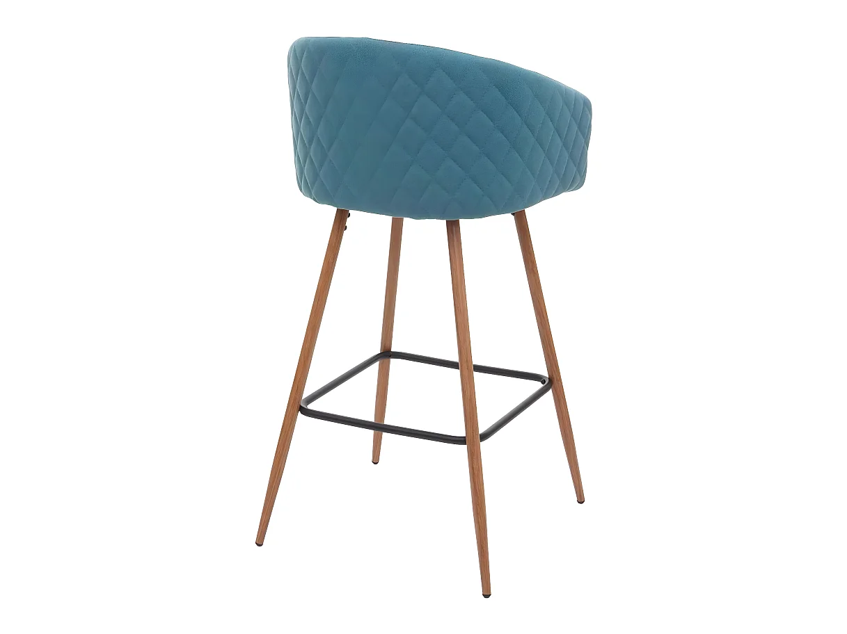 Lot de 2 tabourets tissu 54 x 50 x 100 cm TDB04070