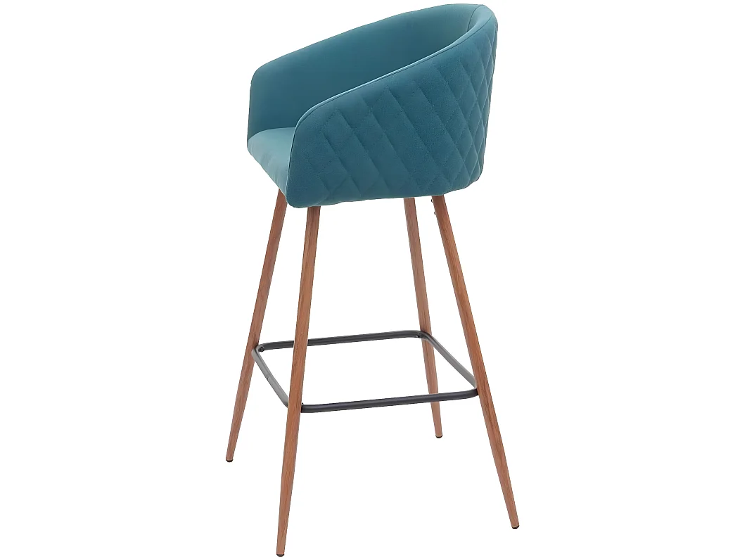 Lot de 2 tabourets tissu 54 x 50 x 100 cm TDB04070