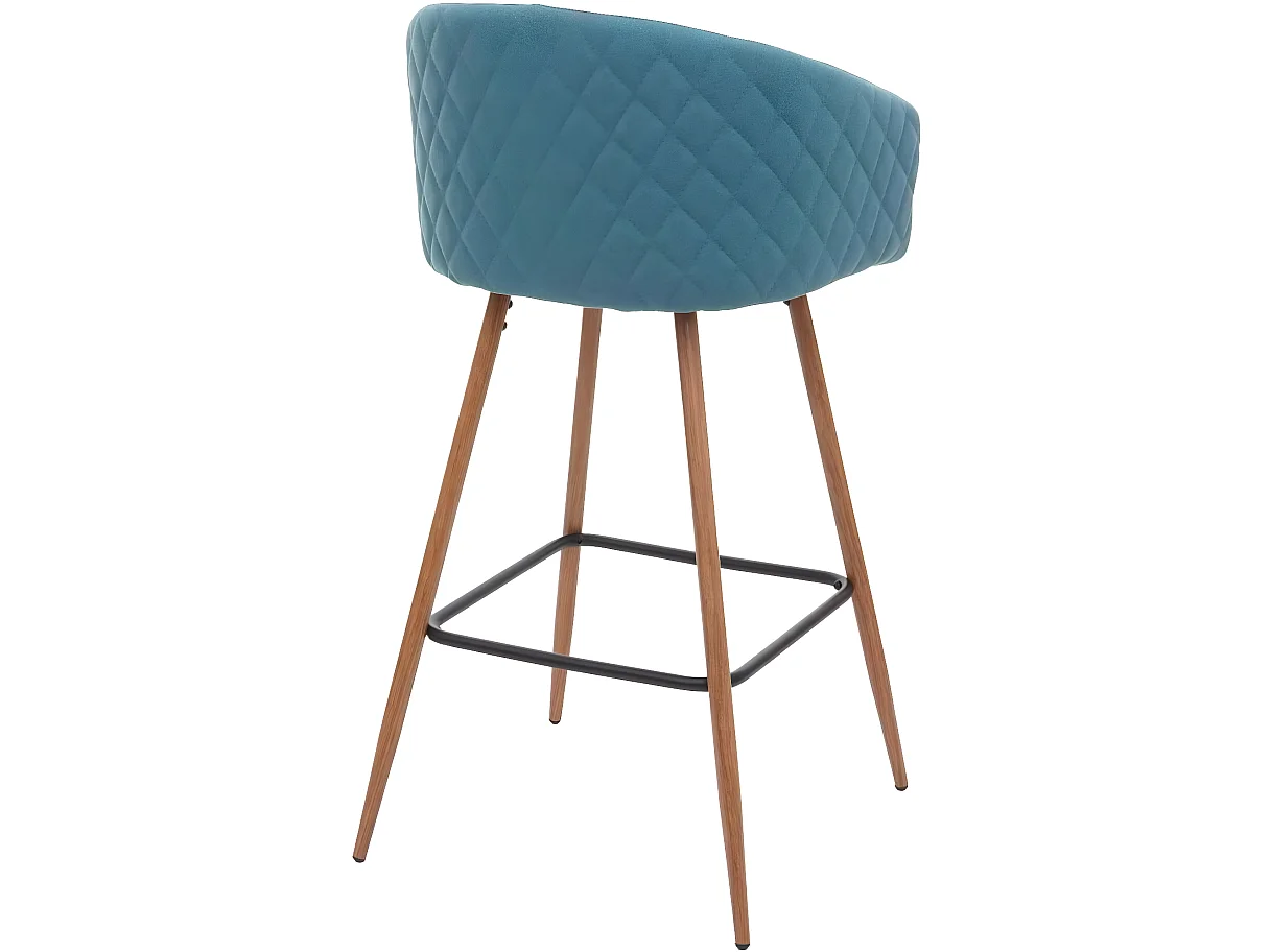 Lot de 2 tabourets tissu 54 x 50 x 100 cm TDB04070