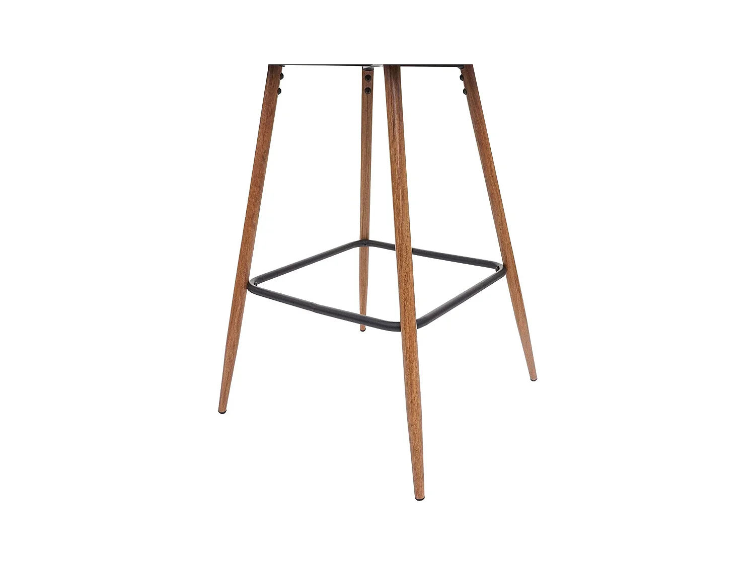 Lot de 2 tabourets tissu crème 54 x 50 x 100 cm TDB04069