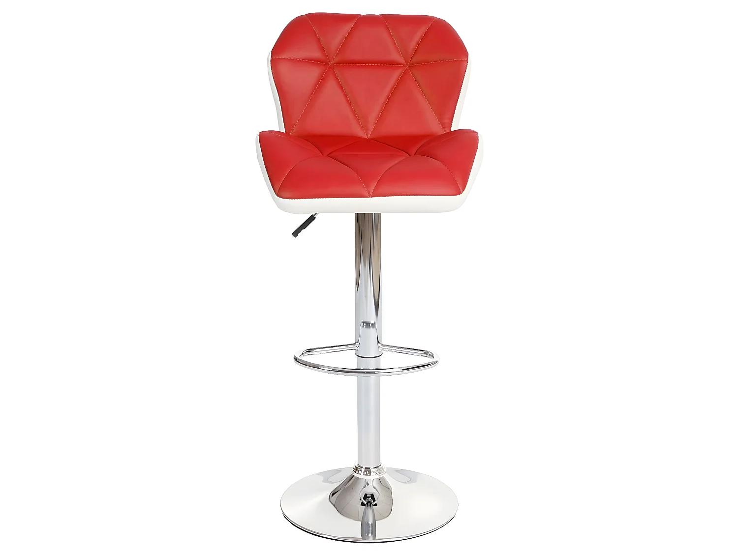 Lot de 2 tabourets blanche 45 x 50 x 107 cm TDB04024