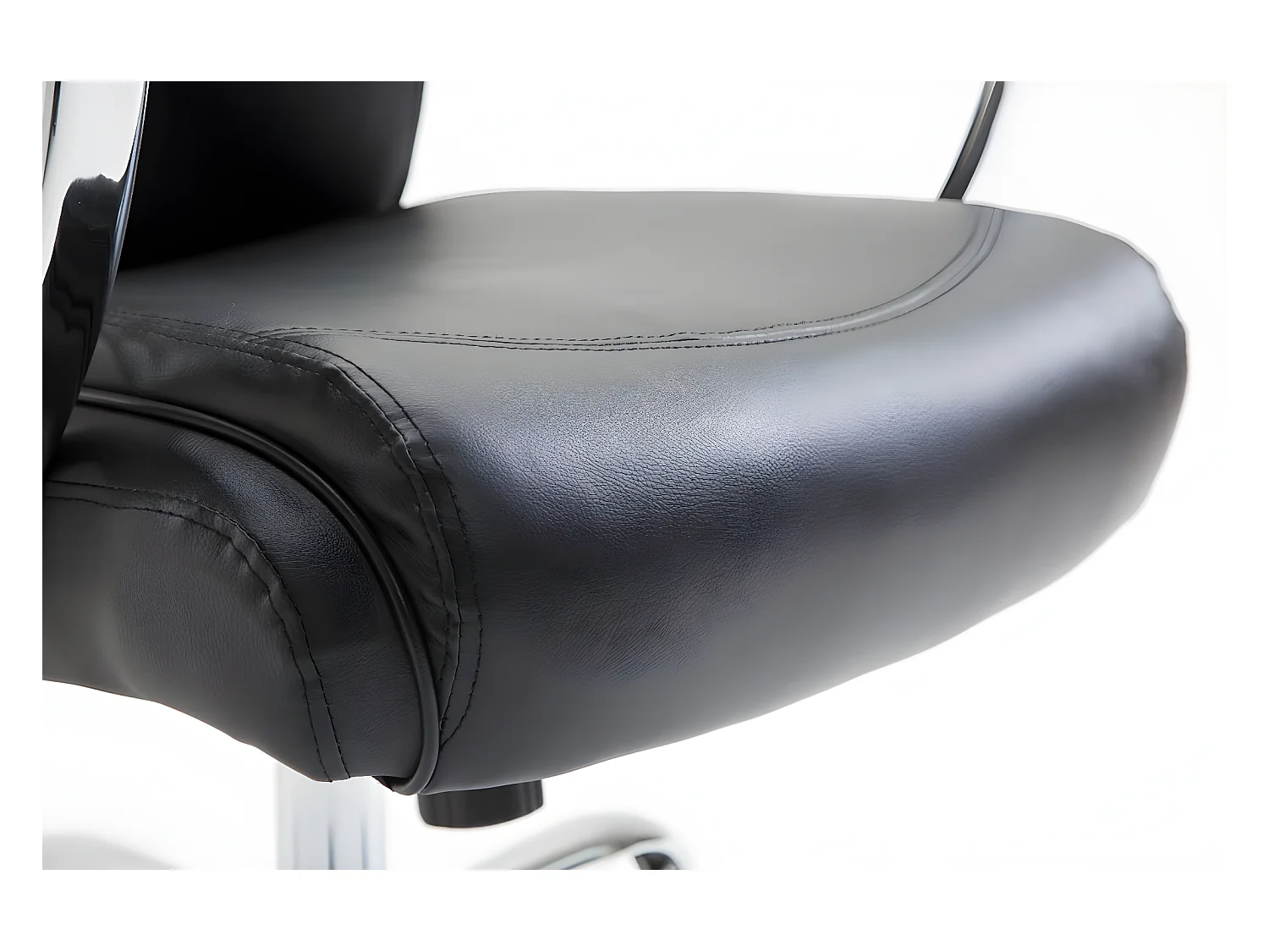 Fauteuil de bureau en noire 65 x 73 x 125 cm BUR10259