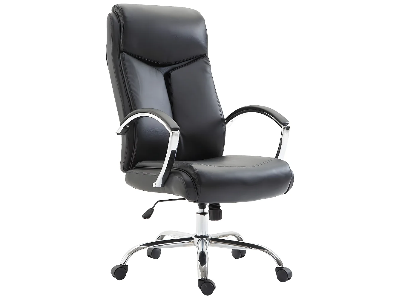 Fauteuil de bureau en noire 65 x 73 x 125 cm BUR10259
