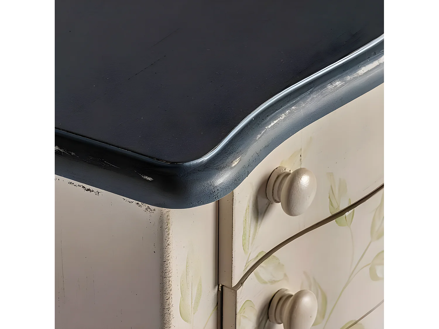 Mesilla De Noche Joyero Modelo Dalia Decorado De