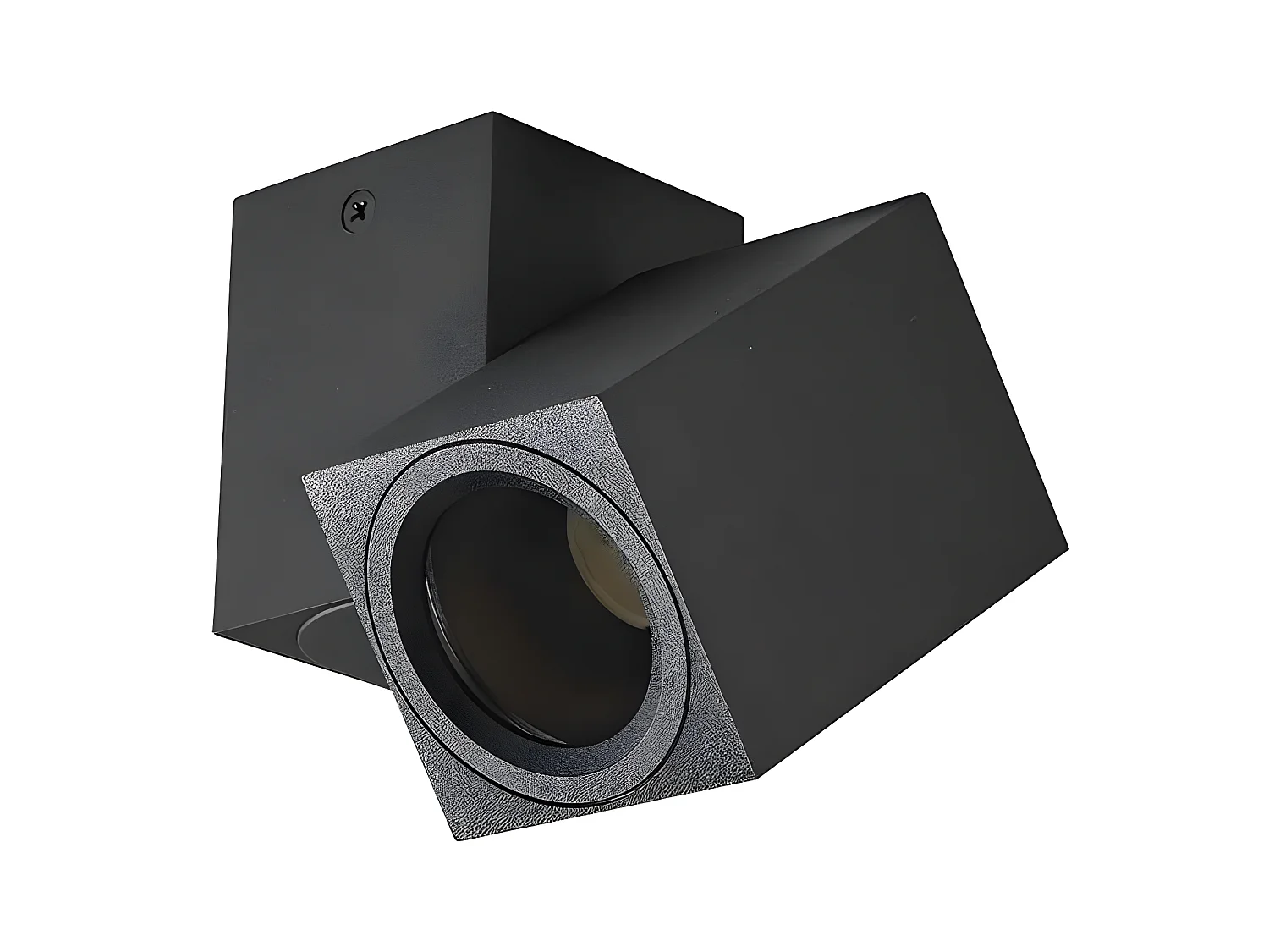 Foco Orientable 360o modèle Nerja finition noir FABRILAMP