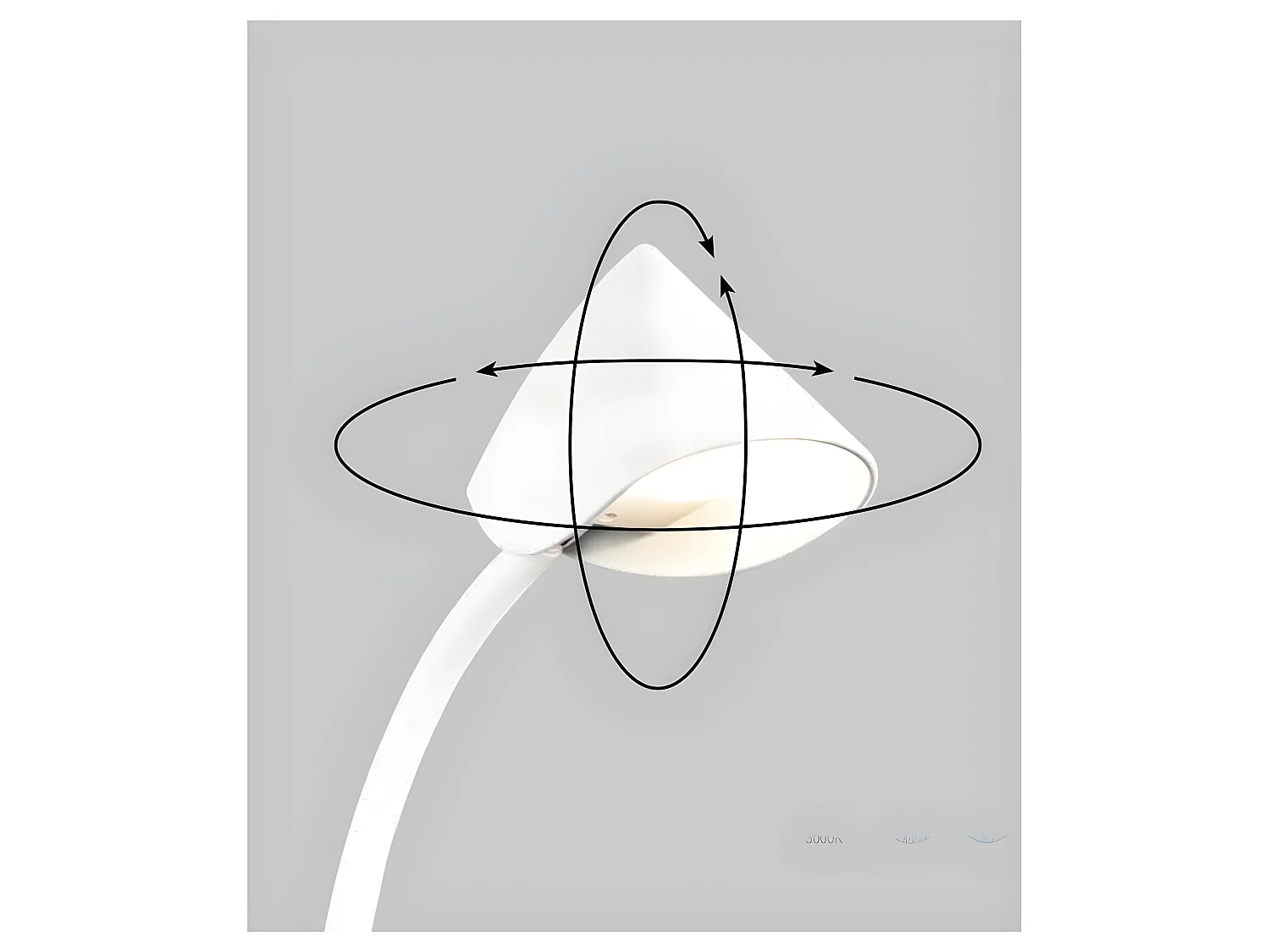 DESKTOP LED CAPPUCCINA blanc 8.5w MANTRA