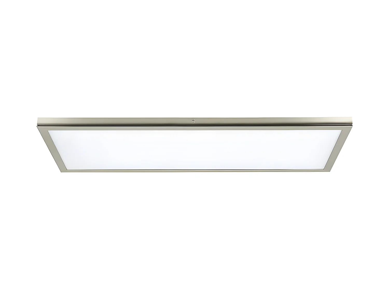 Panneau LED rectangulaire TIVOLI nickel FABRILAMP