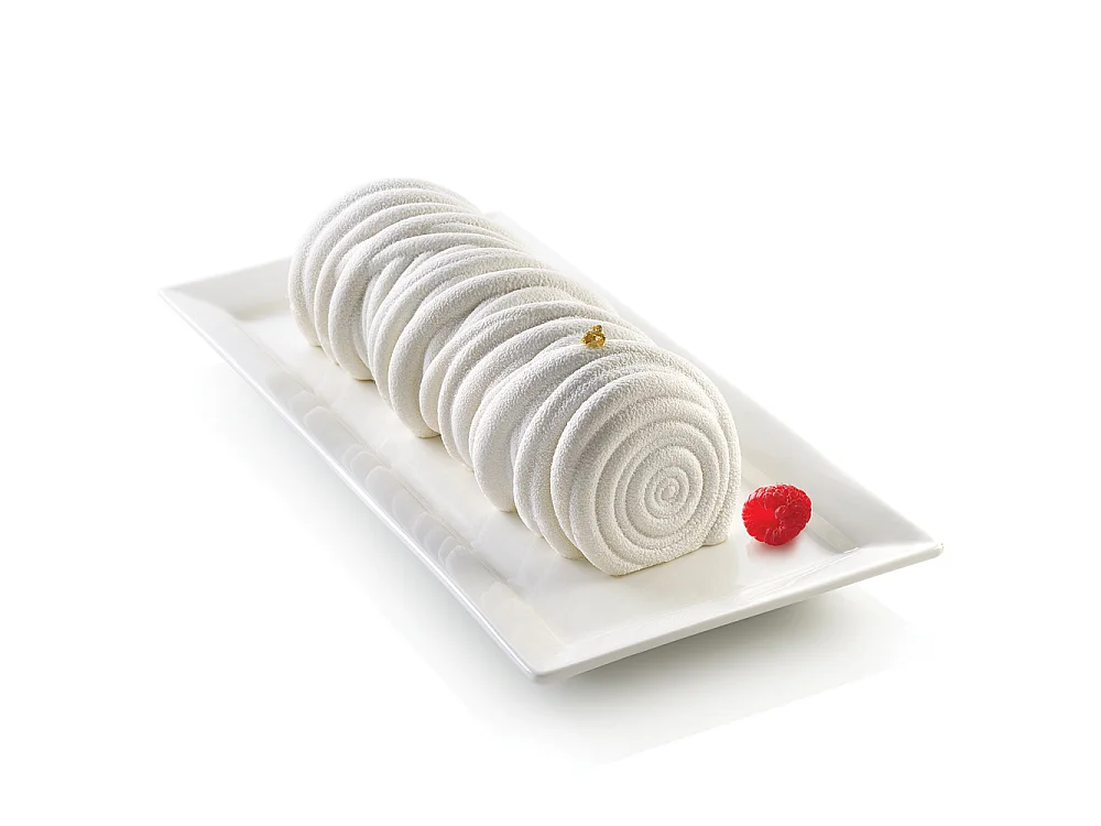 Moule bûche en silicone Lana 29,5x9,5 cm