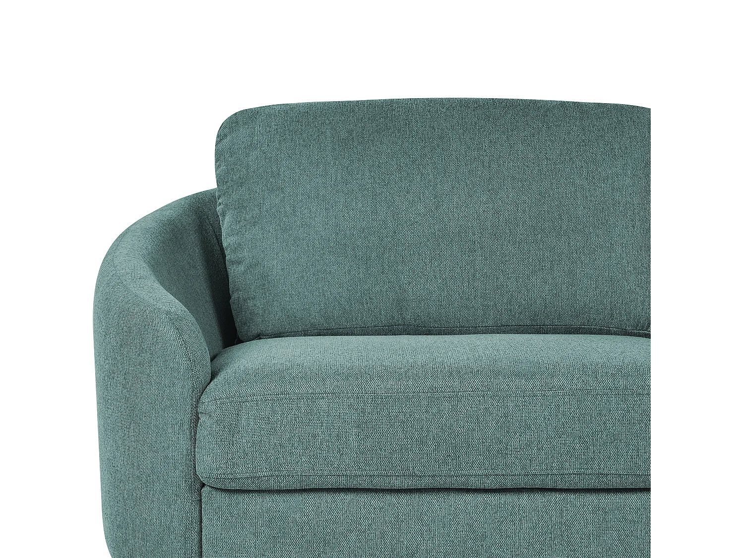 3-Sitzer Sofa grün mit Armlehnen goldenen Füßen Glamourös Modern Trosa