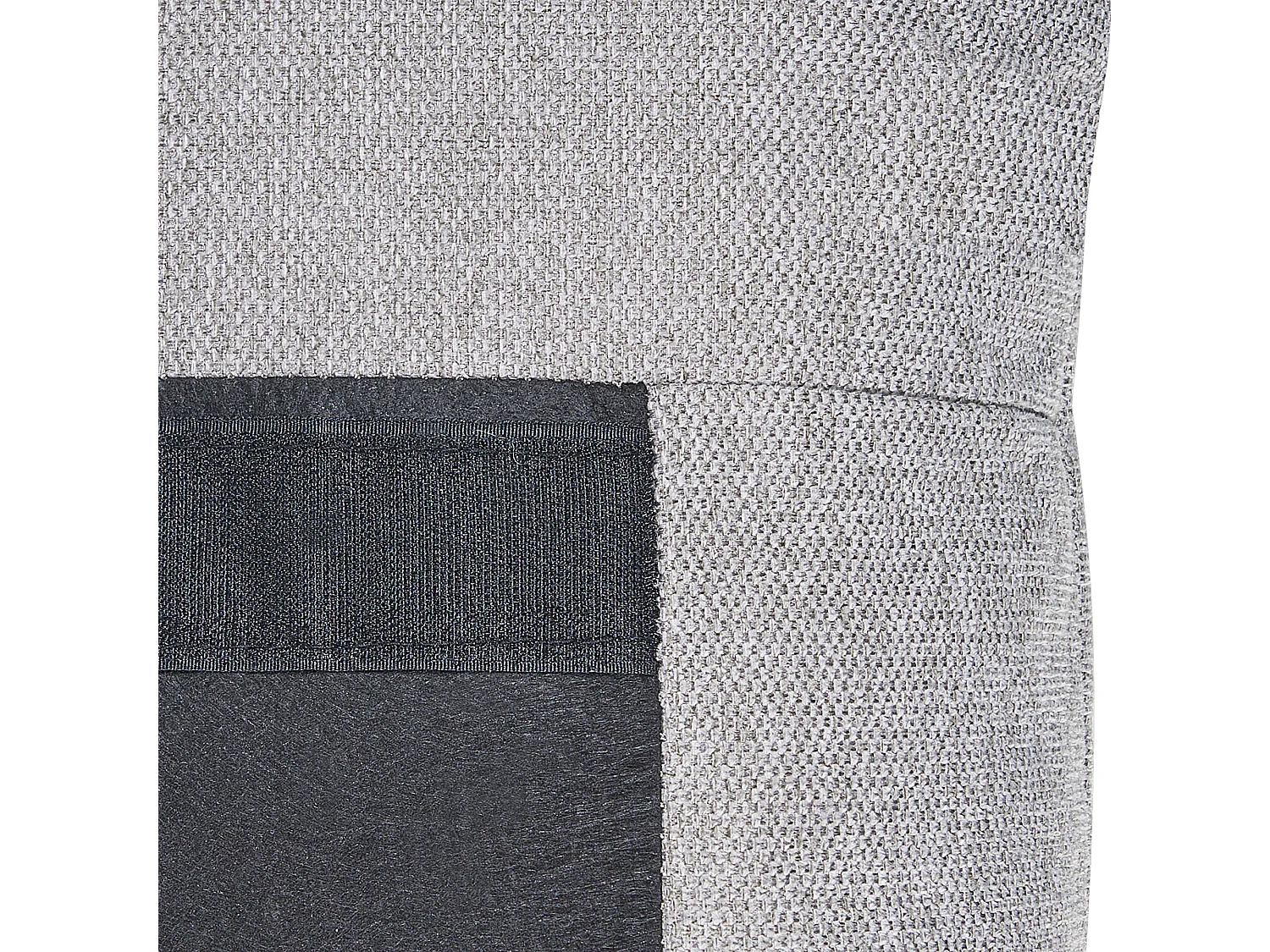 Canapé 2 places TROSA Tissu Gris clair