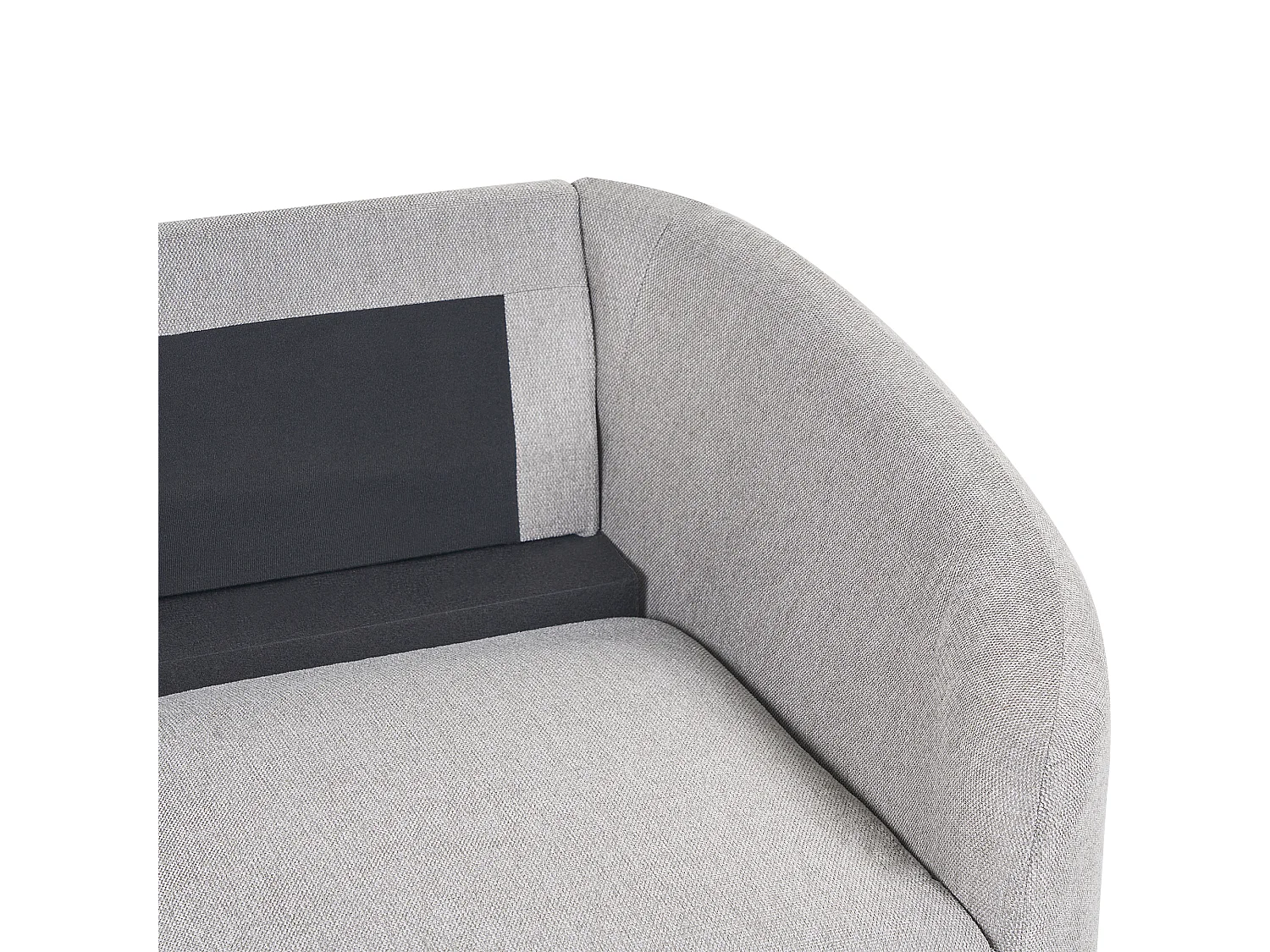 Divano TROSA Tessuto Grigio chiaro 2 posti