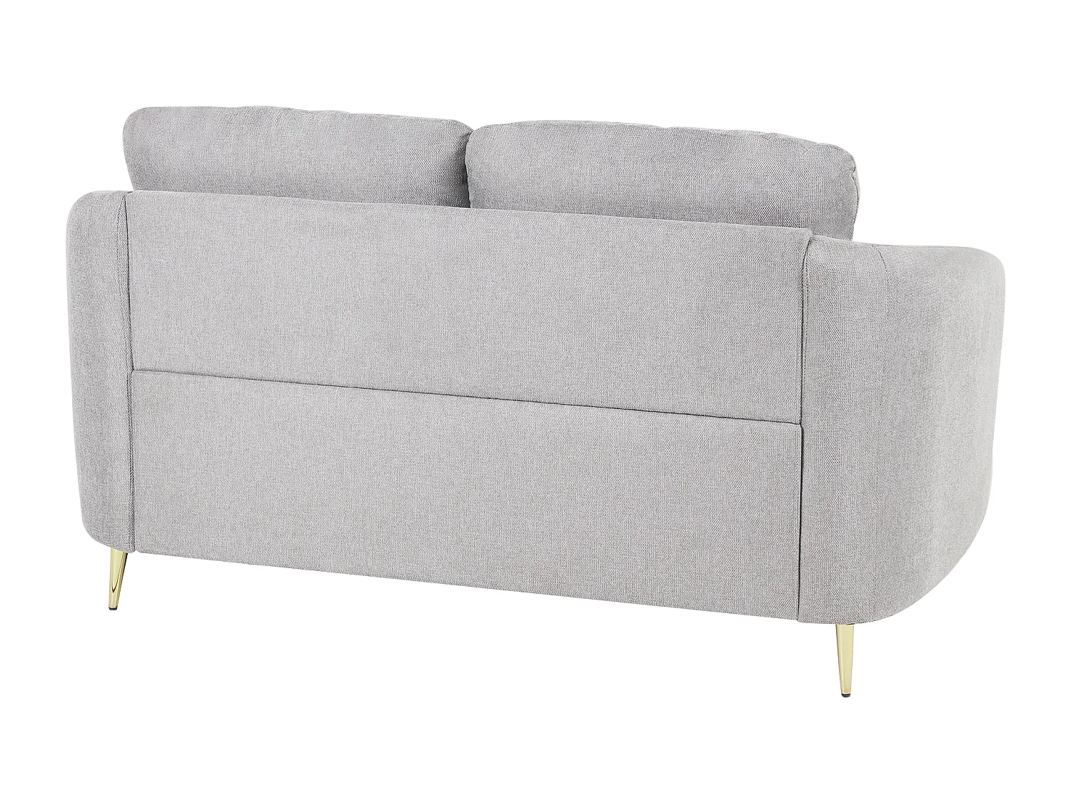 Canapé 2 places TROSA Tissu Gris clair