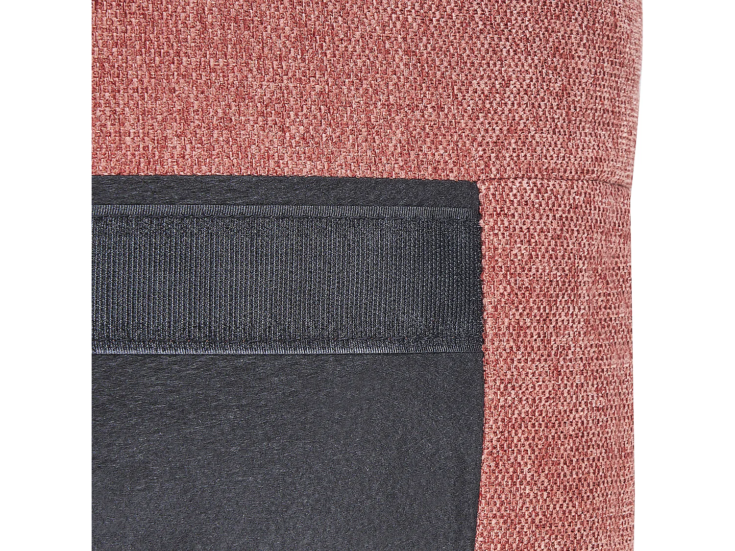 Sofá TROSA Tecido Rosa 3 lugares