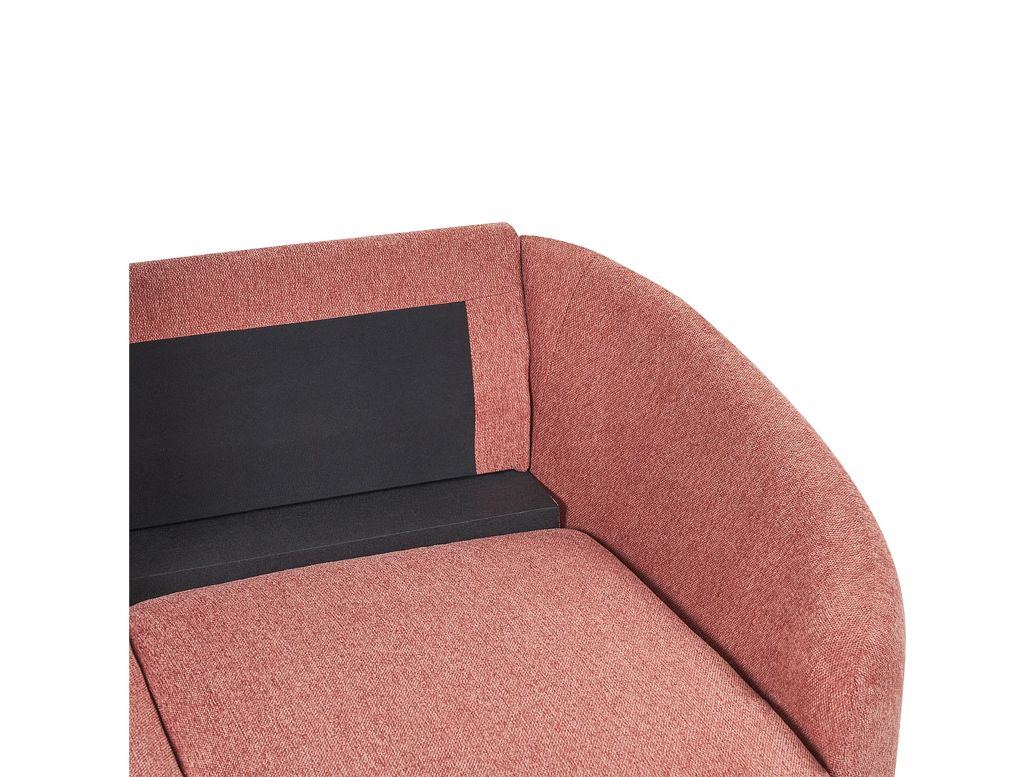 Canapé 2 places en tissu rose TROSA