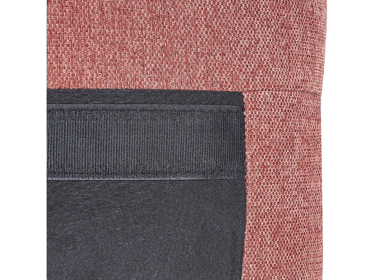 Canapé 2 places en tissu rose TROSA