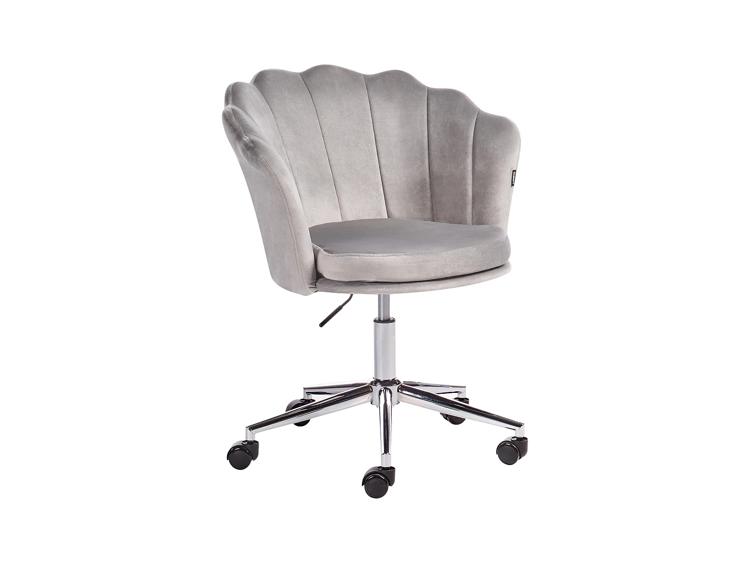 Chaise de bureau MONTICELLO Velours Gris