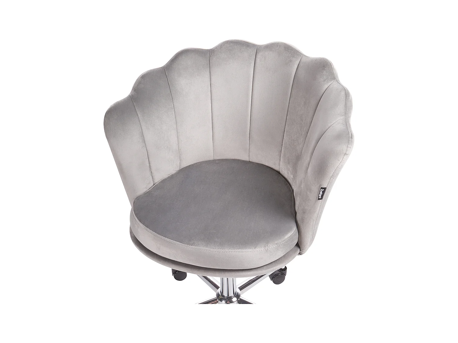 Chaise de bureau MONTICELLO Velours Gris