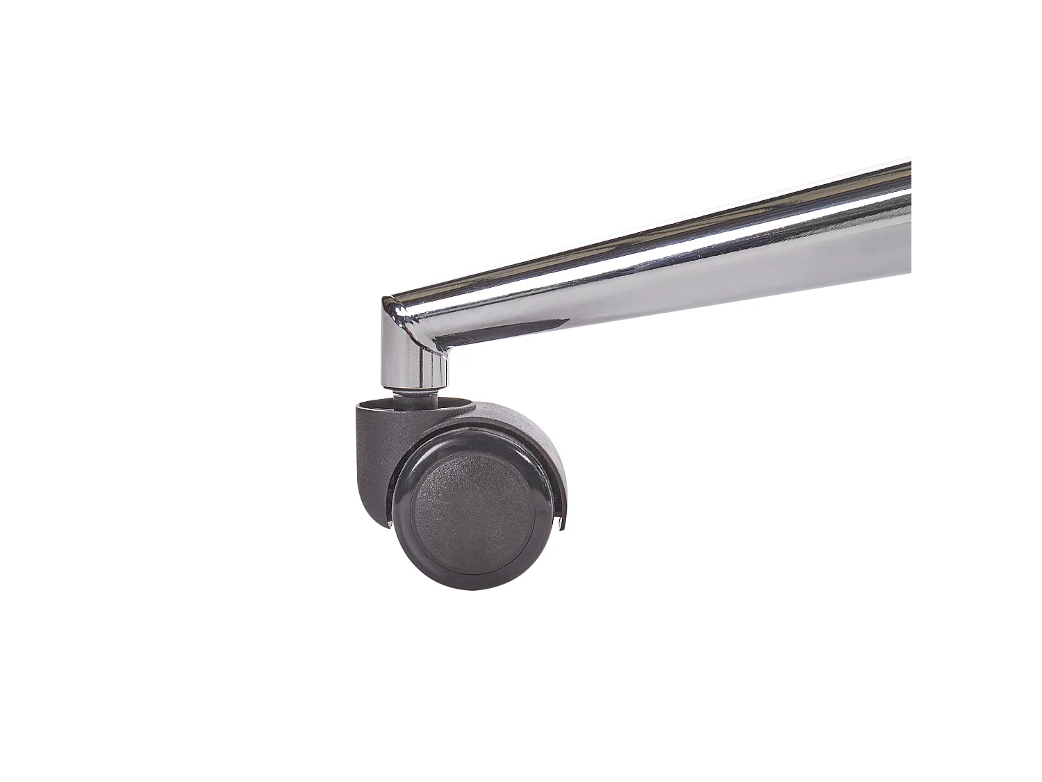 Bürostuhl Samtstoff grau / silber höhenverstellbar drehbar elegant Monticello