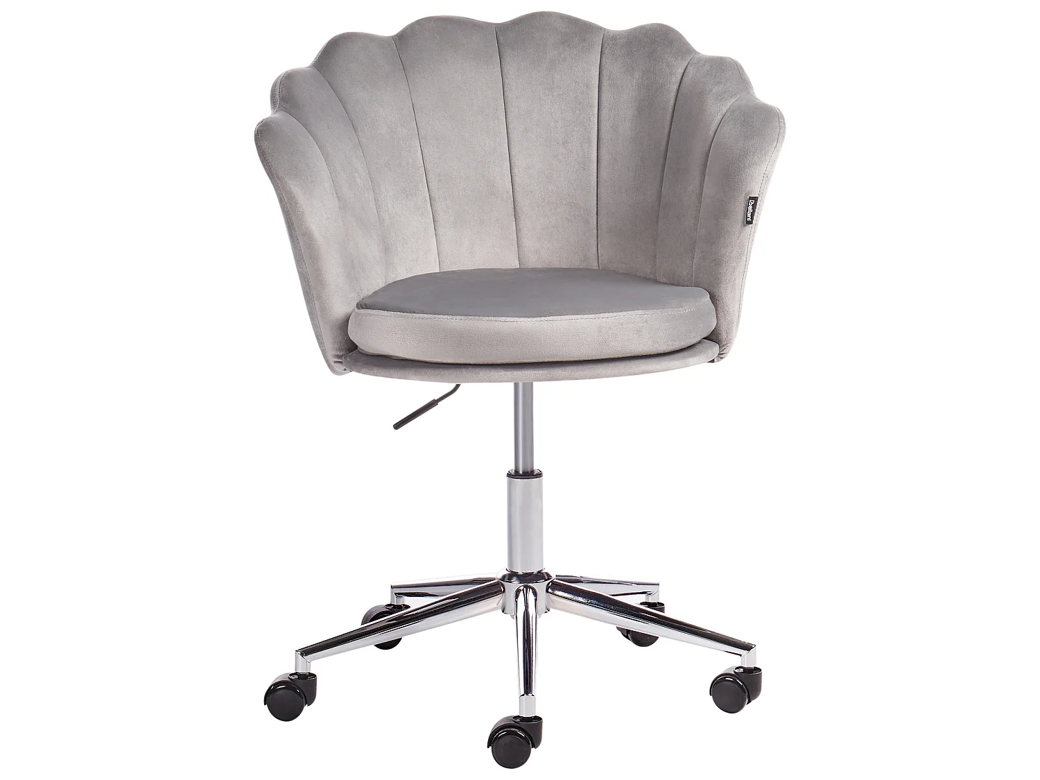 Chaise de bureau MONTICELLO Velours Gris