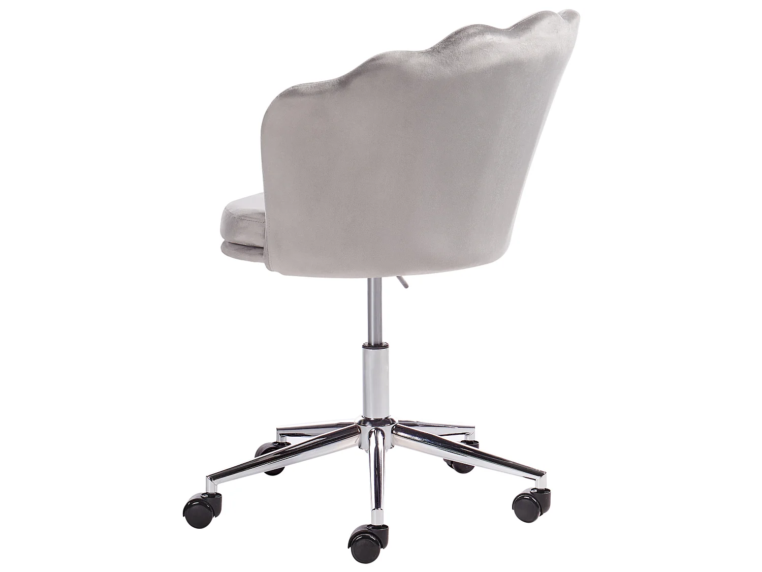 Chaise de bureau MONTICELLO Velours Gris
