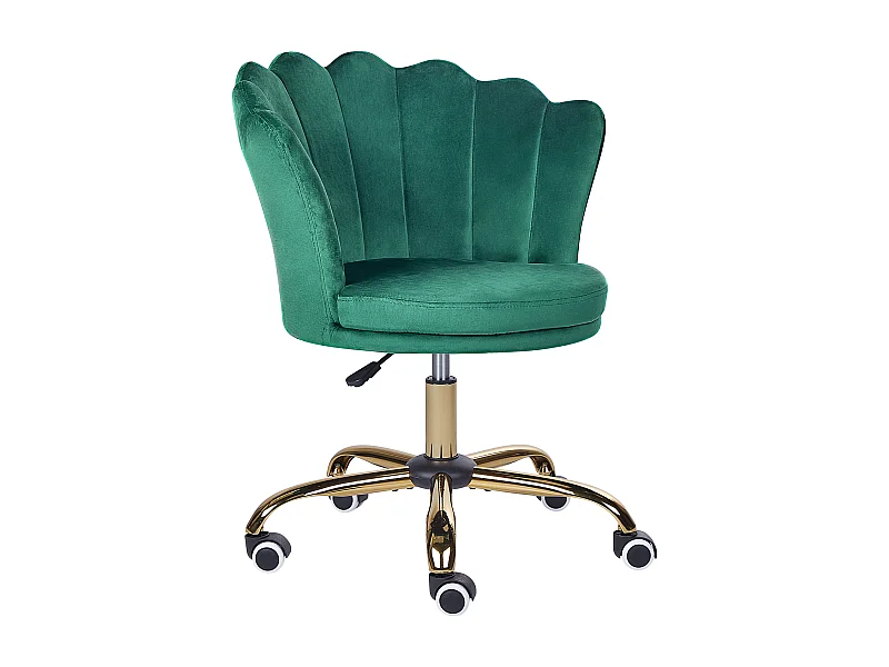 Chaise de bureau MONTICELLO Velours Vert