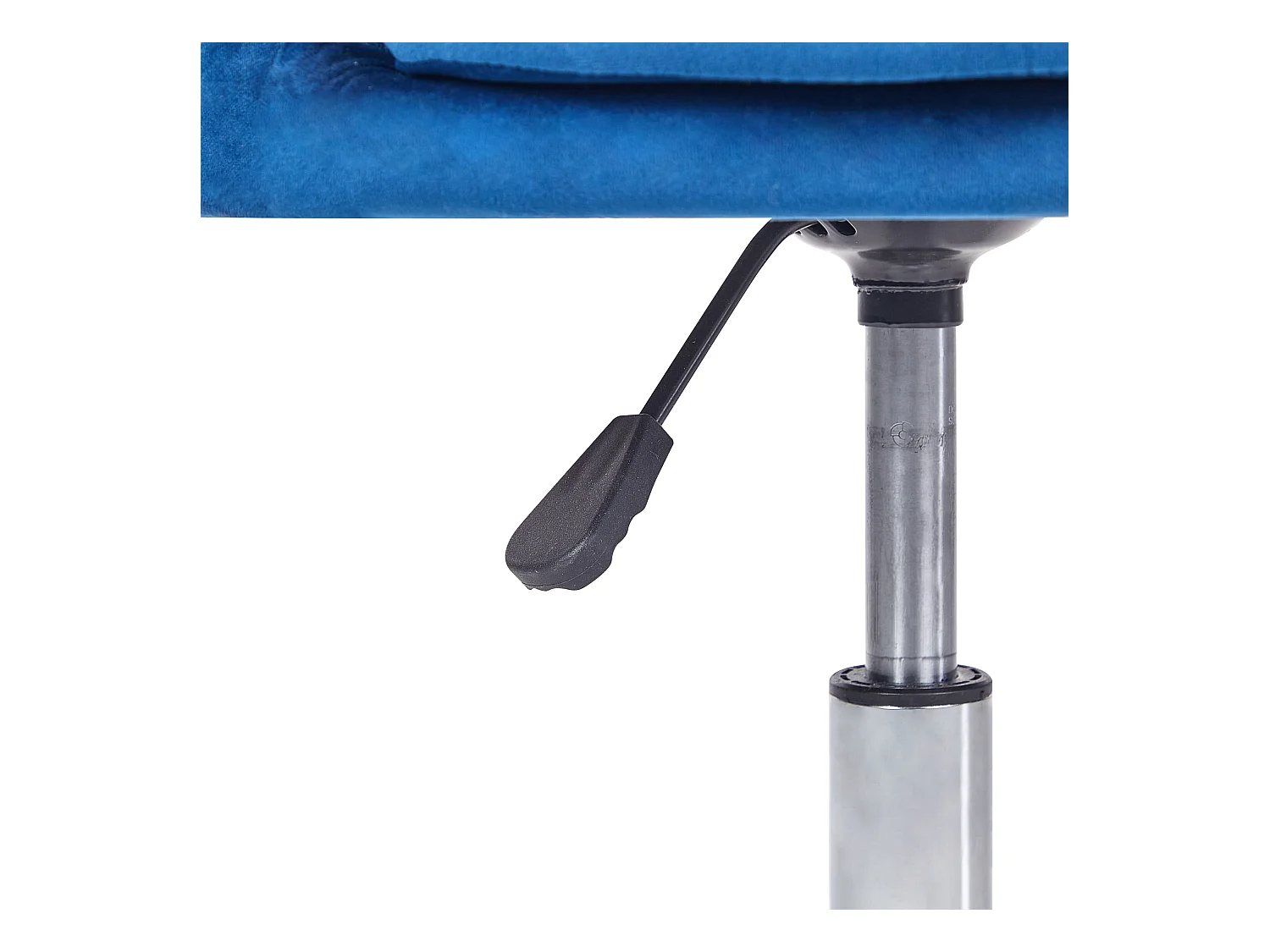 Bureaustoel Draaibaar MONTICELLO Fluweel Blauw