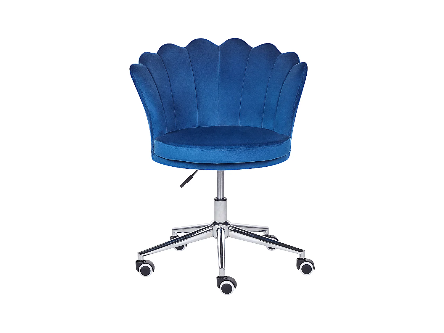 Chaise de bureau MONTICELLO Velours Bleu