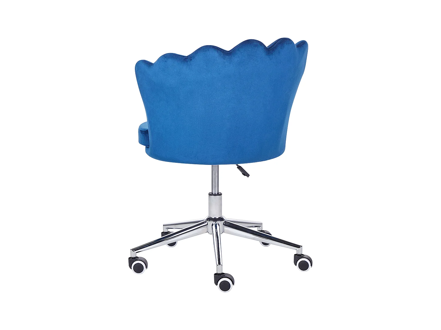 Chaise de bureau MONTICELLO Velours Bleu