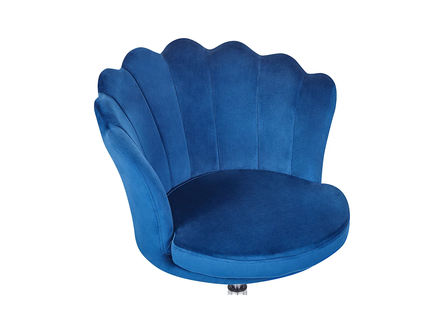 Chaise de bureau MONTICELLO Velours Bleu