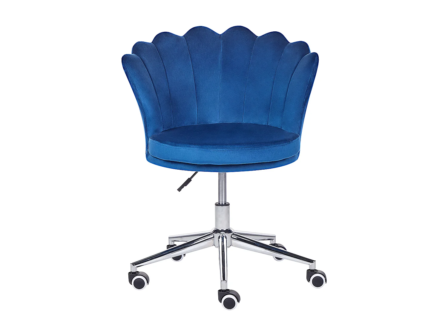 Chaise de bureau MONTICELLO Velours Bleu